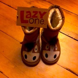 *NWT*Animal Slipper Boots Cozy Children's Slippers